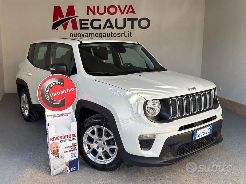 Usata Jeep Renegade Longitude 120 CV (88 kW) 2022 Bianco SUV