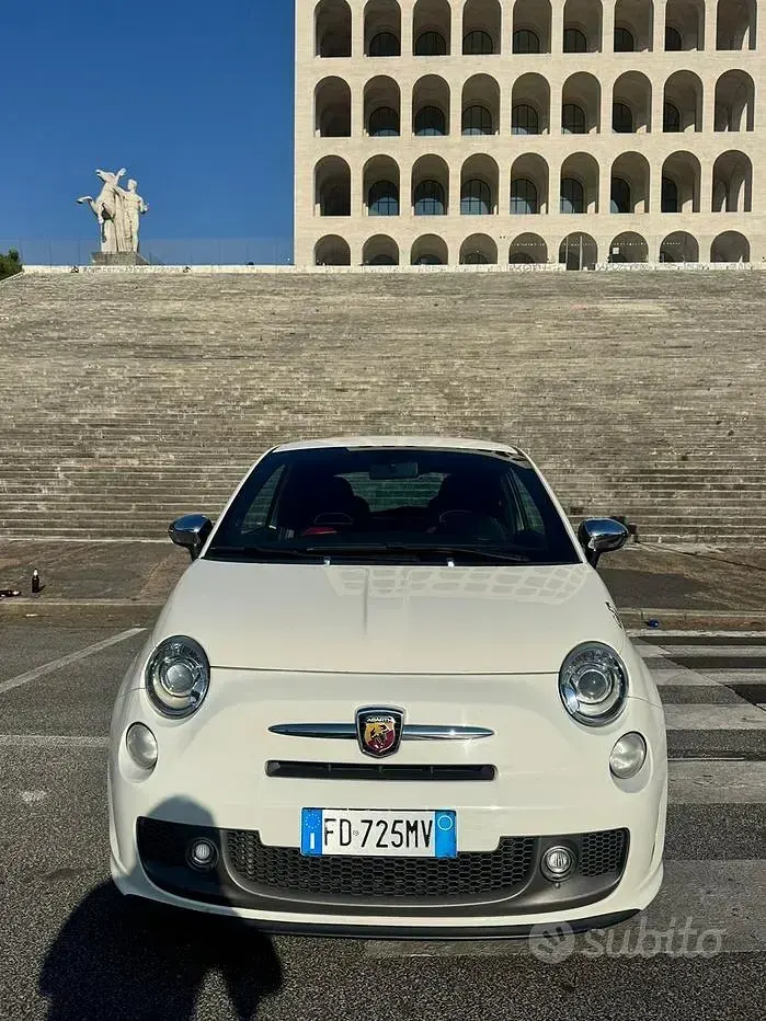 Usata Abarth 595 Turismo 160 CV (117 kW) 2016 Bianco Berlina