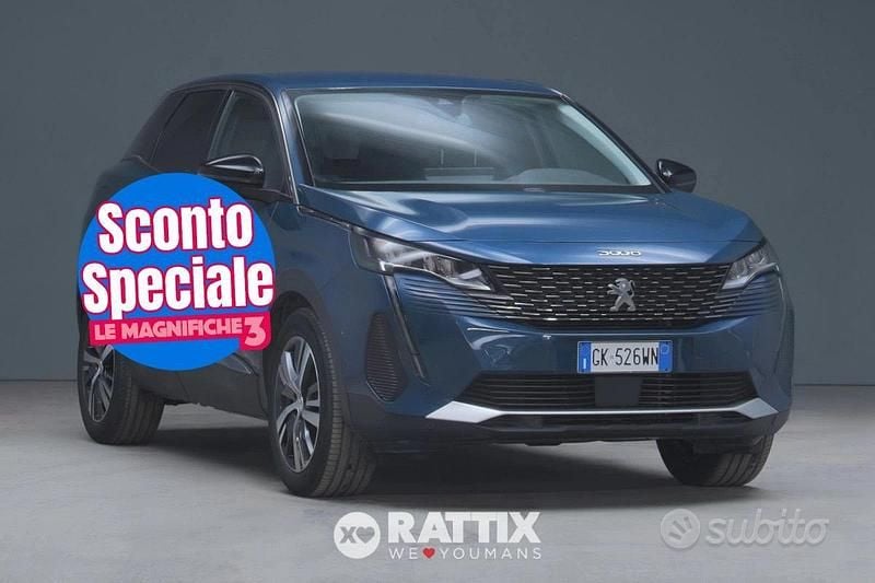 Usata Peugeot 3008 Allure 2022 Blu SUV