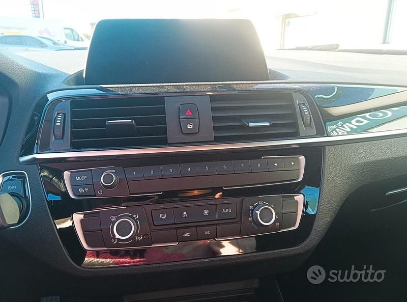 Usata BMW 116 Efficient Dynamics 109 CV (80 kW) 2019 Nero Utilitaria