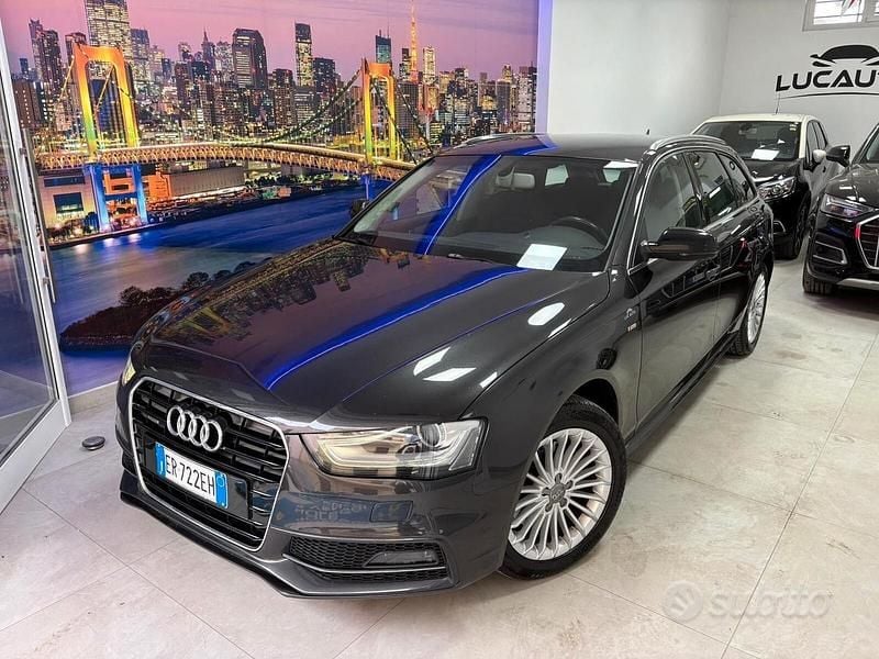 Begagnad Audi A4 S-Line 177 HK (130 kW) 2013 Svart Kombi