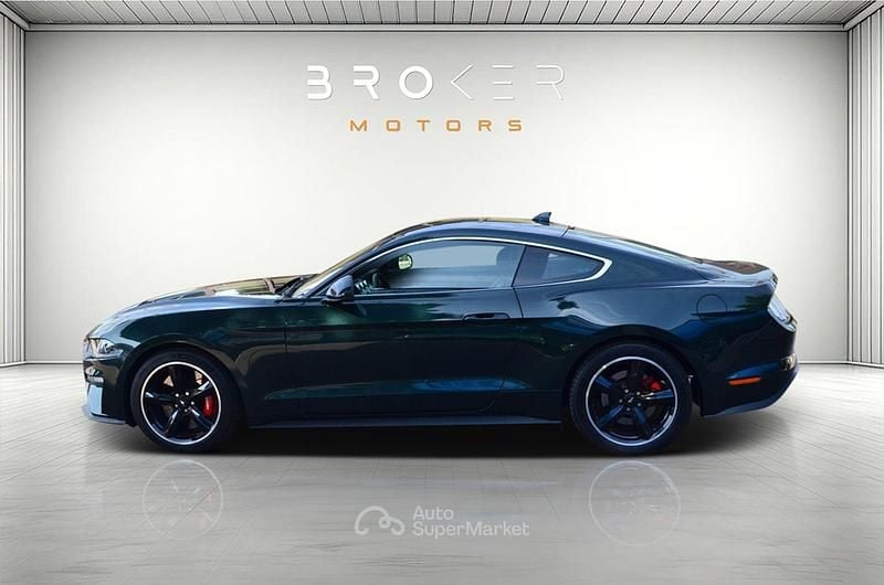 Begagnad Ford Mustang GT Bullitt 460 HK (338 kW) 2020 Grön Sportkupé