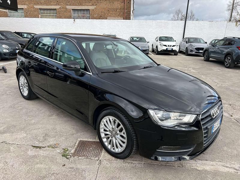 Usata Audi A3 Ambiente 150 CV (110 kW) 2014 Nero Berlina