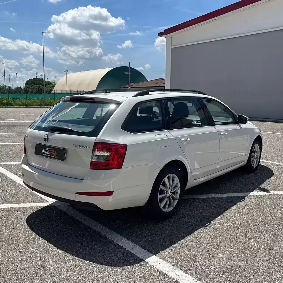 Usata Skoda Octavia Elegance 105 CV (77 kW) 2014 Bianco Station wagon