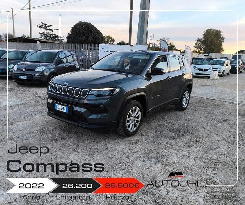 Usata Jeep Compass 130 CV (95 kW) 2022 Grigio SUV