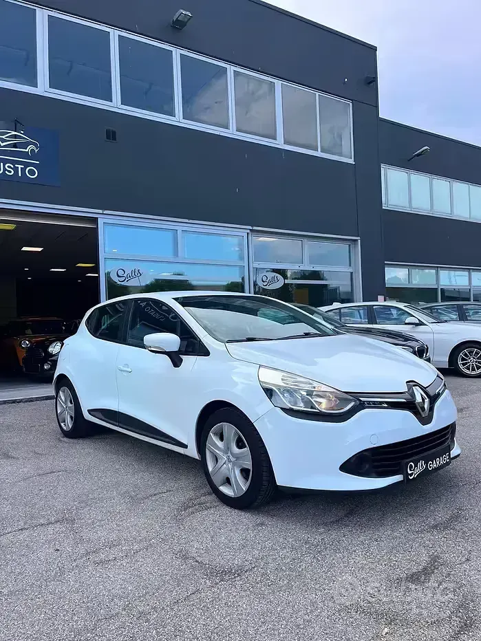 Usata Renault Clio IV 73 CV (53 kW) 2015 Bianco Berlina