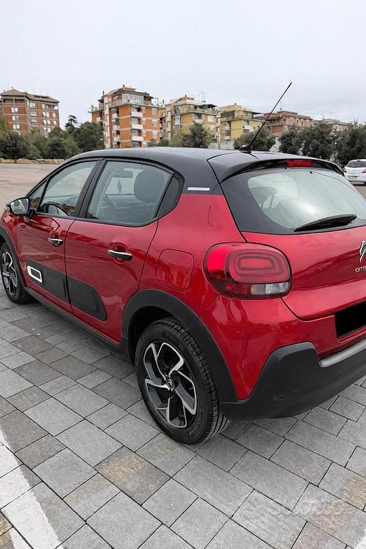 Usata Citroën C3 83 CV (61 kW) 2021 Rosso Utilitaria