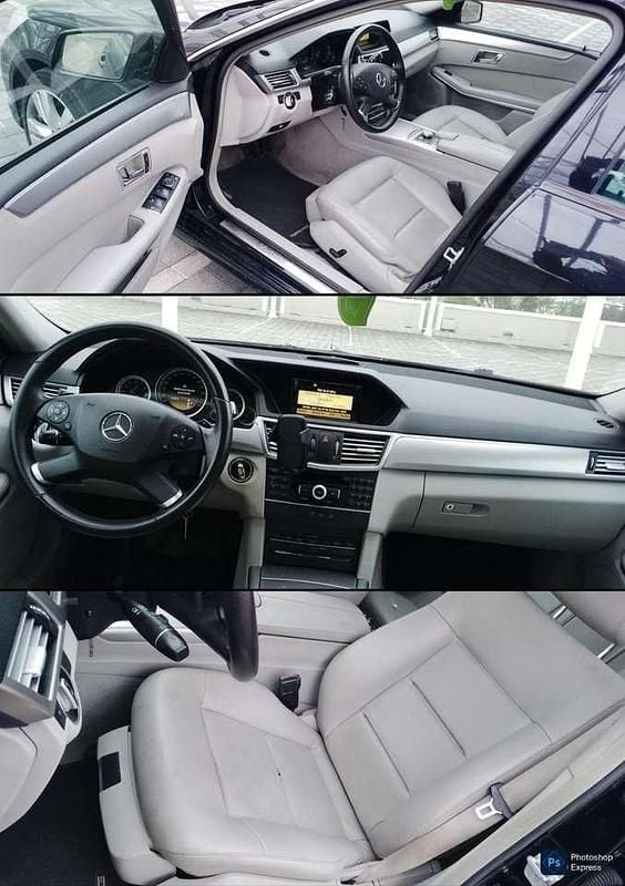 Usata Mercedes E220 Avantgarde 170 CV (125 kW) 2011 Nero Station wagon