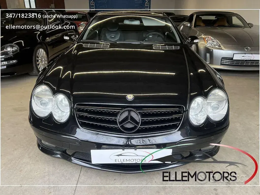 Gebraucht Mercedes SL500 AMG 306 PS (225 kW) 2002 Schwarz Cabrio