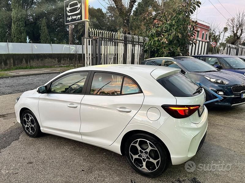 Usata MG MG3 Comfort 116 CV (85 kW) 2025 Bianco Utilitaria