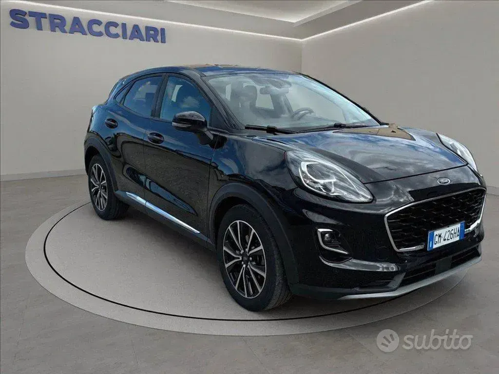 Usata Ford Puma Titanium S 125 CV (91 kW) 2023 Nero metallizzato SUV