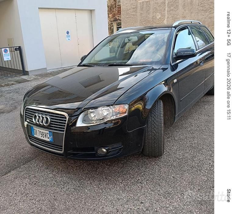 Usata Audi A4 120 CV (88 kW) 2008 Nero Station wagon