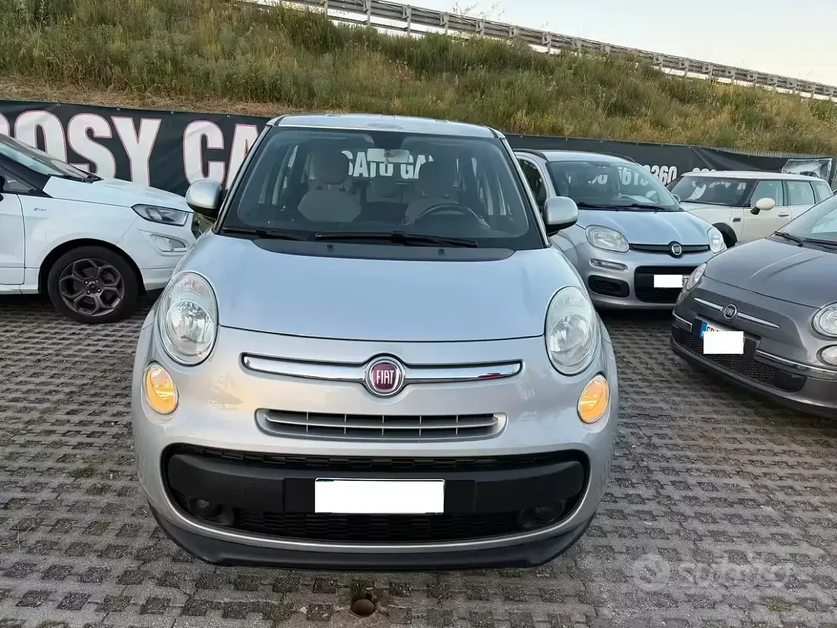 Usata Fiat 500L Living 105 CV (77 kW) 2015 Grigio Monovolume