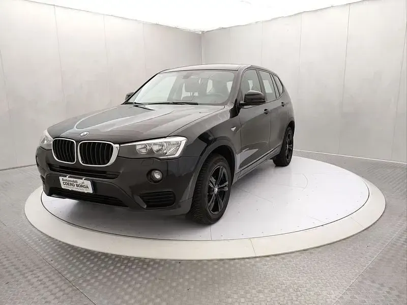Usata BMW X3 Advantage 190 CV (139 kW) 2017 Nero SUV