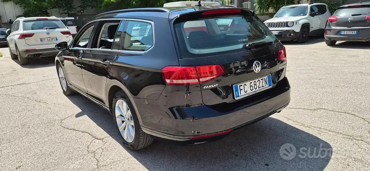 Usata VW Passat 150 CV (110 kW) 2016 Nero Station wagon