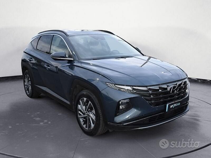 Käytetty Hyundai Tucson 116 HP (85 kW) 2021 Sininen Katumaasturi