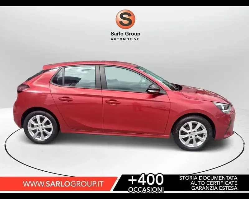 Usata Opel Corsa Edition 75 CV (55 kW) 2021 Rosso Utilitaria