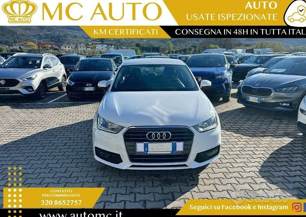 Usata Audi A1 95 CV (69 kW) 2015 Bianco Utilitaria