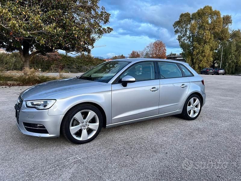 Usata Audi A3 Ambition 110 CV (80 kW) 2015 Grigio Berlina