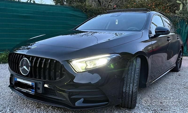 Usata Mercedes A200 Edition 1 150 CV (110 kW) 2022 Nero Berlina