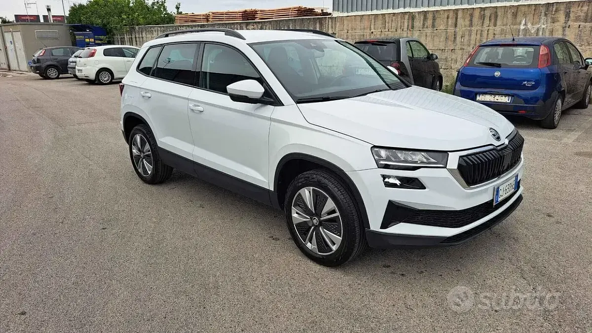 Usata Skoda Karoq SportLine 116 CV (85 kW) 2022 Bianco SUV