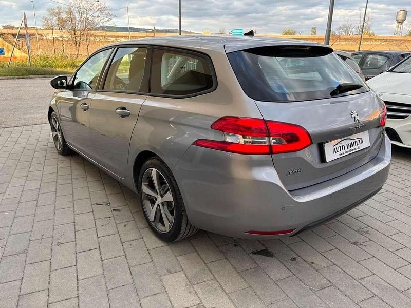 Usata Peugeot 308 SW Allure 114 CV (83 kW) 2014 Grigio Station wagon
