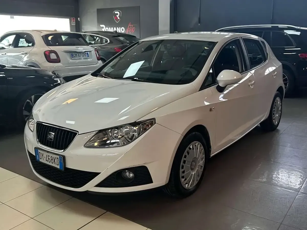 Usata Seat Ibiza Stylance 69 CV (50 kW) 2009 Bianco Berlina