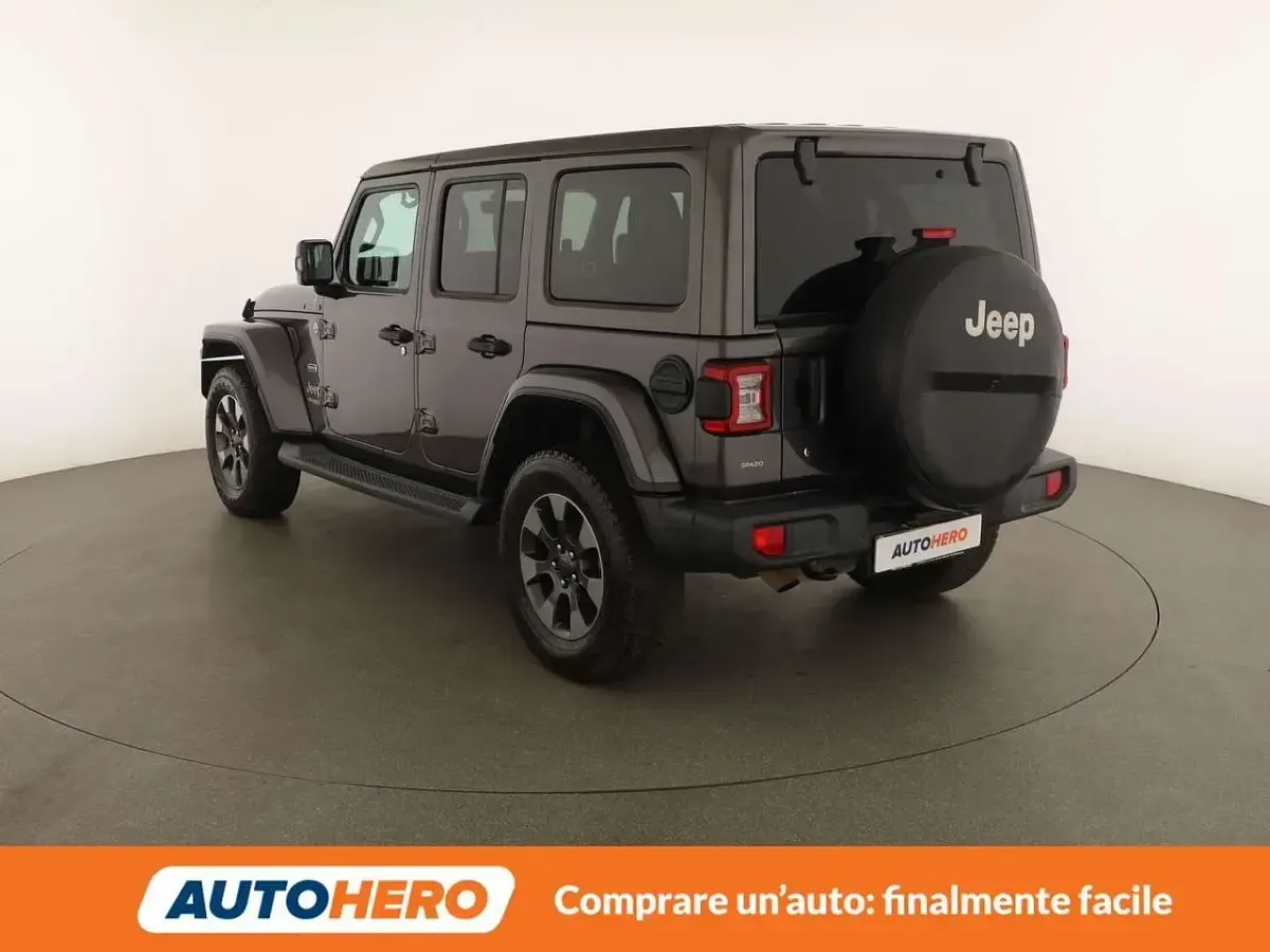 Usata Jeep Wrangler Sahara 200 CV (147 kW) 2018 Grigio SUV