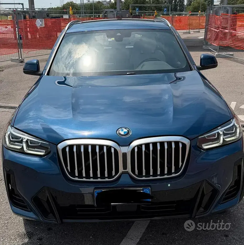 Usata BMW X3 M Sport 190 CV (139 kW) 2022 Blu SUV