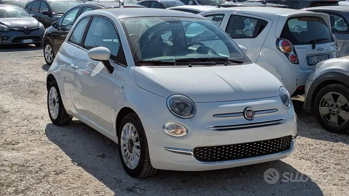 Usata Fiat 500 Dolcevita 69 CV (50 kW) 2022 Bianco Utilitaria