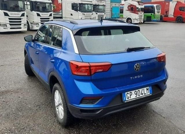 Usata VW T-Roc Style 110 CV (80 kW) 2021 Blu SUV