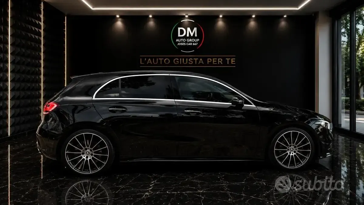 Usata Mercedes A220 Premium 190 CV (139 kW) 2019 Nero Berlina