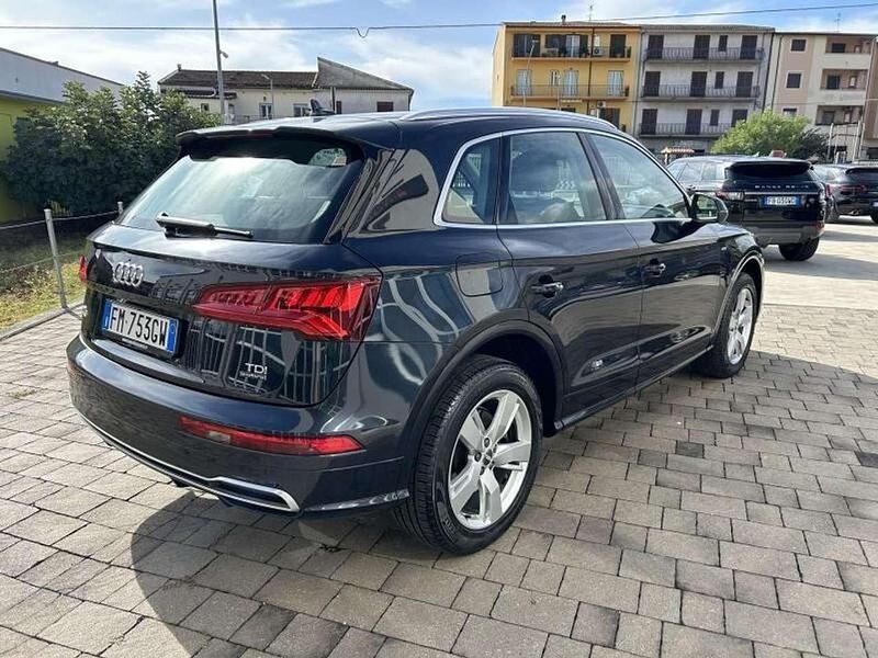 Usata Audi Q5 S-line plus 190 CV (139 kW) 2018 Blu SUV