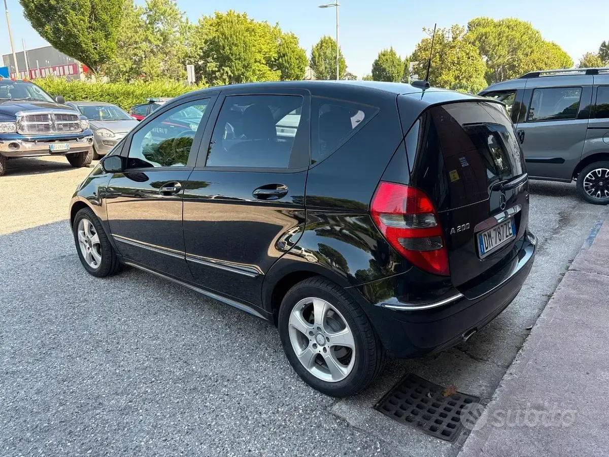 Usata Mercedes A200 Avantgarde 140 CV (102 kW) 2008 Nero Monovolume