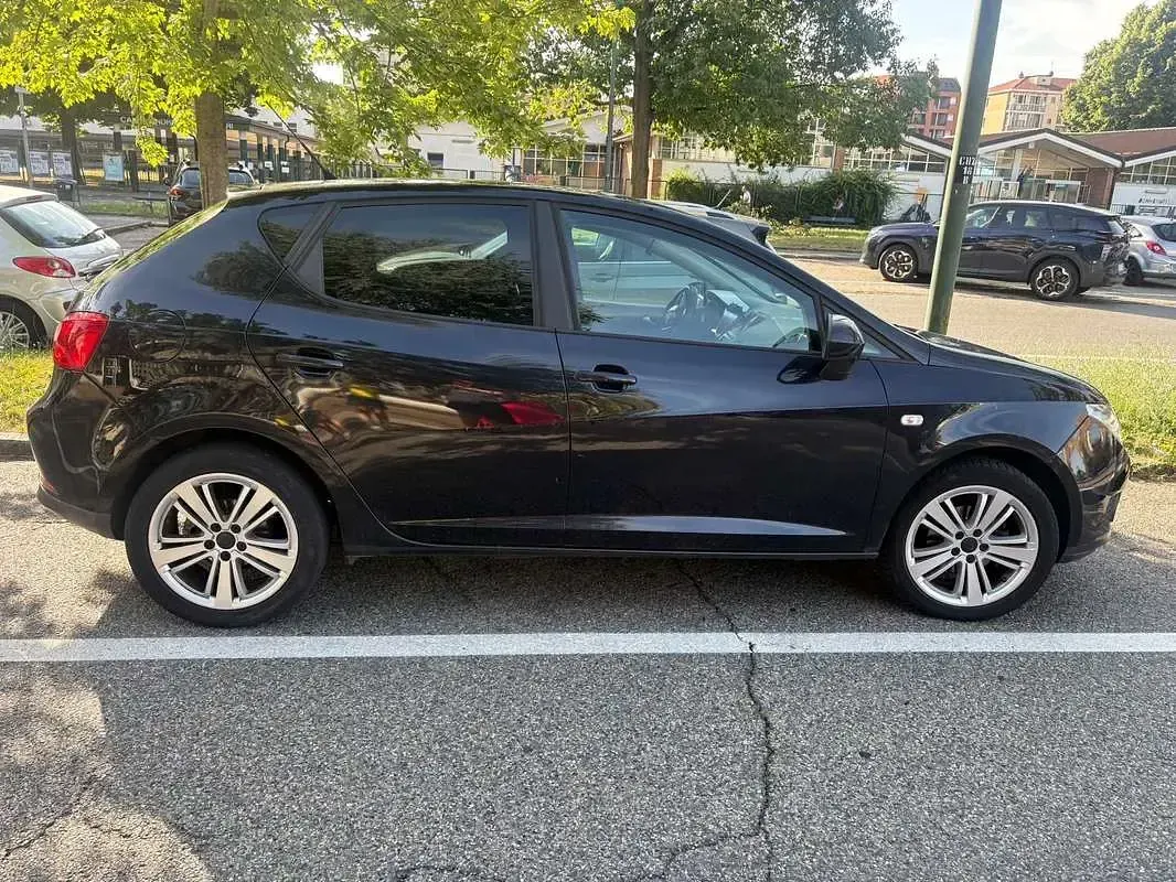 Usata Seat Ibiza Style 71 CV (52 kW) 2009 Nero Berlina