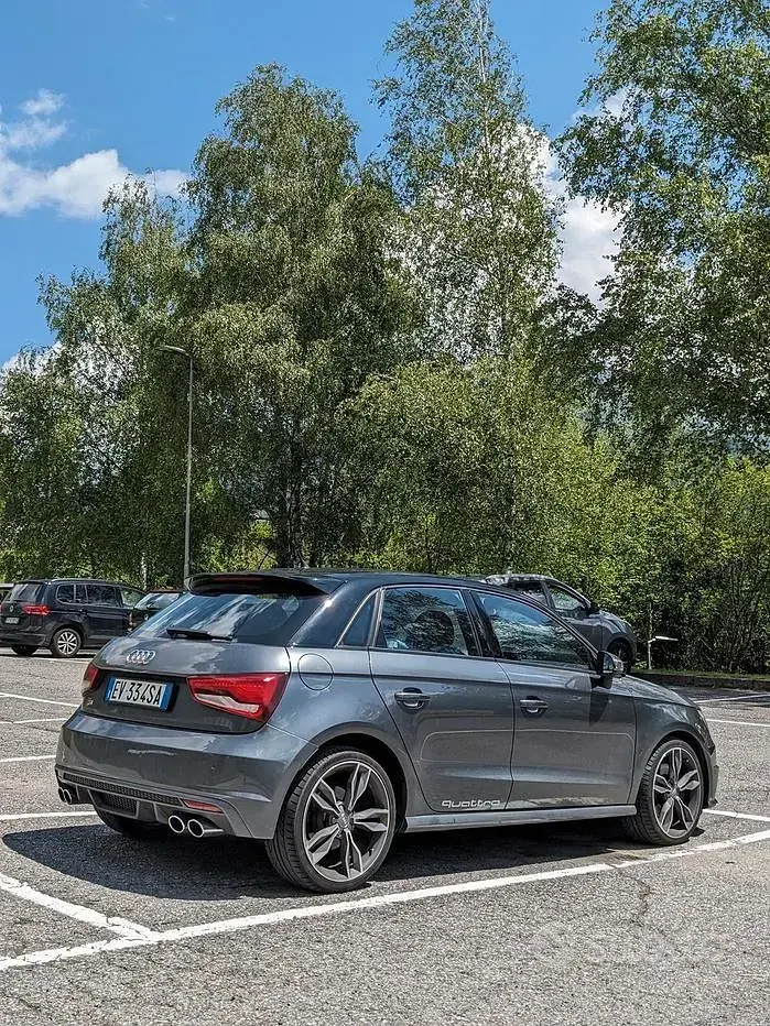 Usata Audi S1 231 CV (169 kW) 2014 Grigio Utilitaria