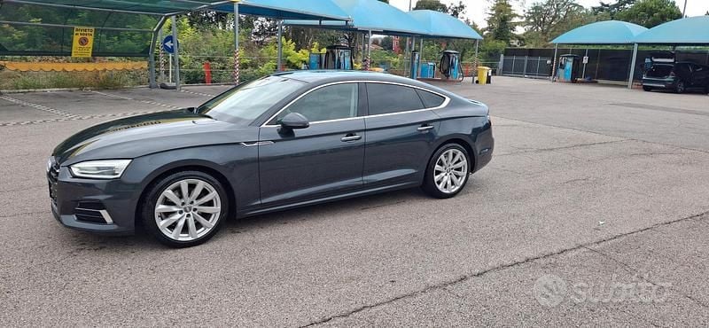 Usata Audi A5 150 CV (110 kW) 2018 Grigio Coupé