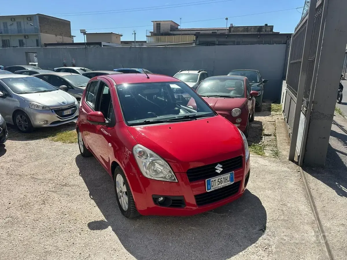 Usata Suzuki Splash 86 CV (63 kW) 2010 Rosso Utilitaria