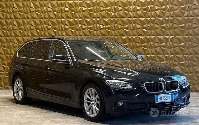 Usata BMW 316 Sport Line 116 CV (85 kW) 2017 Nero Station wagon