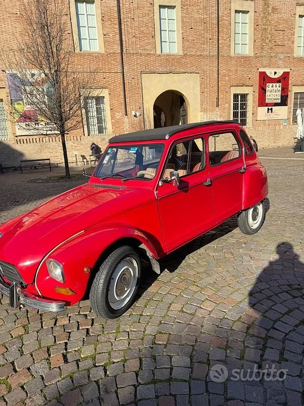 Usata Citroën Dyane 1984 Rosso Utilitaria