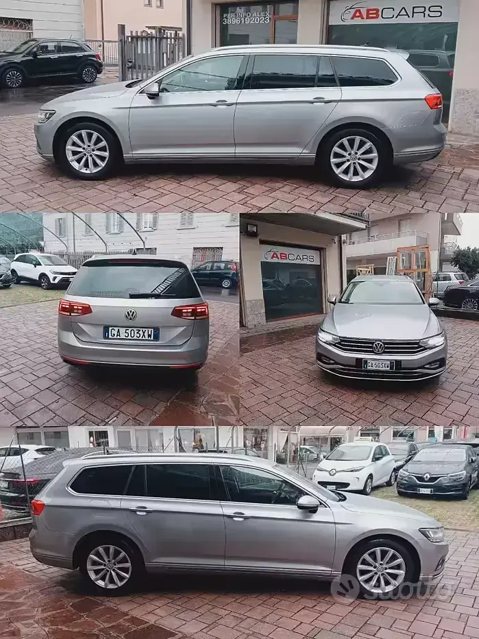 Usata VW Passat Business 120 CV (88 kW) 2020 Grigio Station wagon