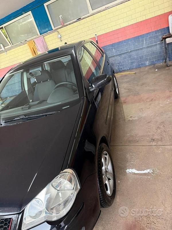 Usata VW Polo 69 CV (50 kW) 2008 Nero Utilitaria
