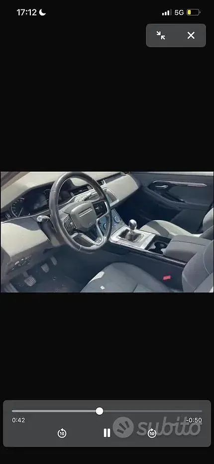 Usata Land Rover Range Rover evoque 2021 Bianco SUV
