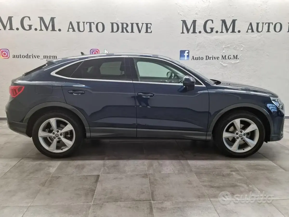 Usata Audi Q3 S-Line 150 CV (110 kW) 2020 Blu SUV