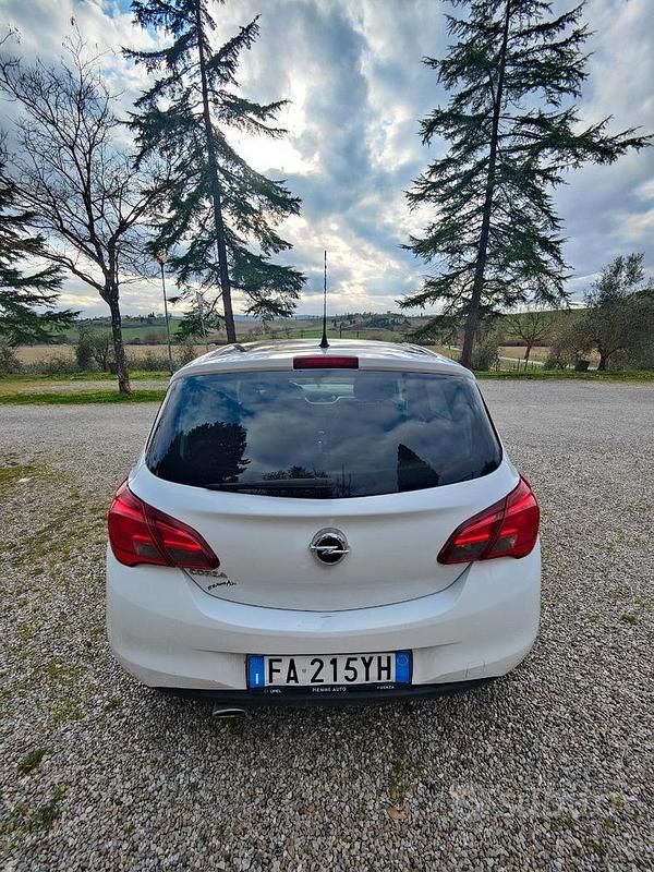 Usata Opel Corsa 90 CV (66 kW) 2015 Bianco Utilitaria