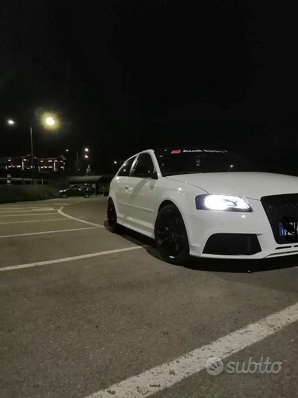 Usata Audi S3 265 CV (194 kW) 2009 Bianco Utilitaria