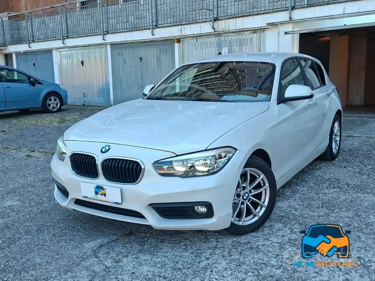 Usata BMW 118 Advantage 150 CV (110 kW) 2019 Bianco Berlina