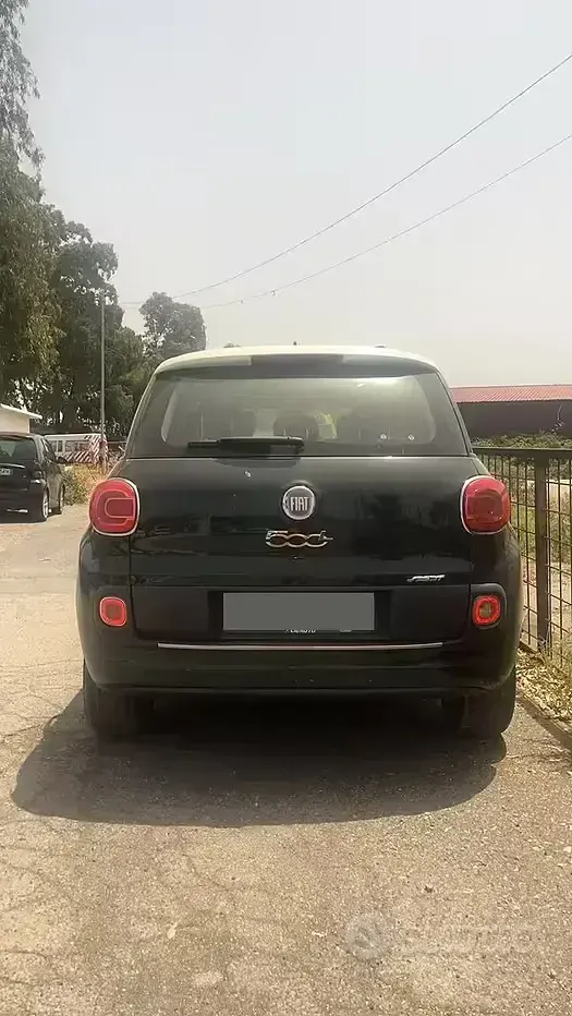 Usata Fiat 500L 85 CV (62 kW) 2012 Verde Monovolume