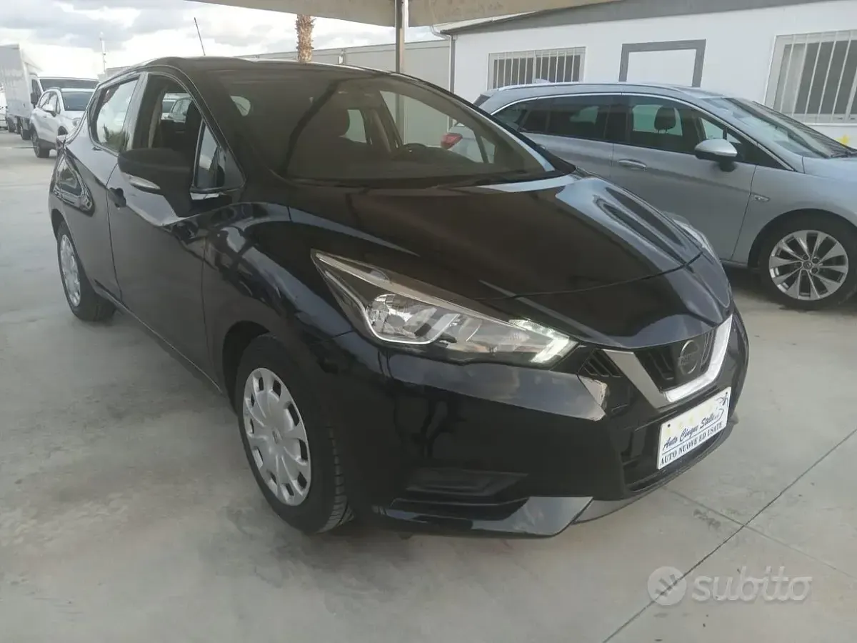 Usata Nissan Micra 71 CV (52 kW) 2018 Nero Utilitaria