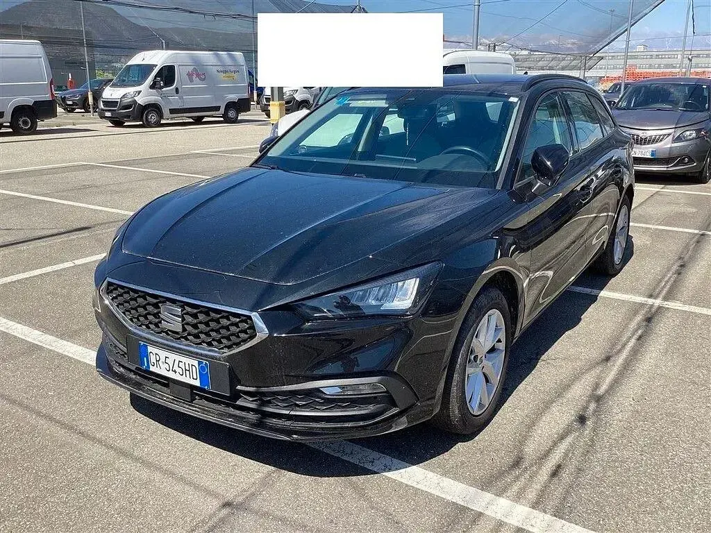 Usata Seat Leon ST Style 115 CV (84 kW) 2023 Nero Station wagon